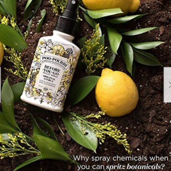 Poo-Pourri Before-You-Go Toilet Spray, Original Citrus, 4 Fl OZ -Lemon, Bergamot - Picture 4 of 7